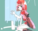 可愛い×儚さのあるイラスト描きます アイコンや配信、MV用イラストに是非！ イメージ3