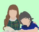お子さんや思い出の写真をオシャレなデザインにします 【特別価格実施中】一つだけのオシャレでシンプルなデザイン イメージ1