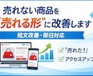 売れない商品を“売れる形”に改善します 売れない商品を“売れる形”に変えます！ イメージ1