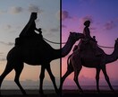 撮影したデータを画像編集します 日々の写真を「映える」写真に！ イメージ1