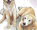 ペットのイラストます 大切なご家族を描かせて頂きます イメージ1