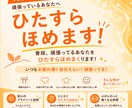 褒められたい時だってある！頑張ったこと聴きます 今日の頑張り、正直自分頑張った。私からも褒めさせてください！ イメージ1