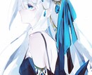 一枚絵イラストをかきます きれいめ透明感のあるイラストです イメージ3