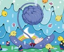 メルヘン風イラスト制作します メルヘンチック/かわいい/不思議 をお探しの方 イメージ4