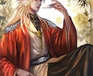 厚塗りセミリアルな人物イラスト描きます 商用可。ゲームRPGや書籍の挿絵等、幅広く対応可能です イメージ4