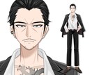 新規開店！4.9万円で男性Vモデル一括制作します Live2d初心者歓迎！Vtuberモデル制作！商用OK イメージ7