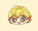 アイコンに使えるかわいいイラスト描きます かわいい系、ゆるい系、癒し系が好きな方向けです！！ イメージ10