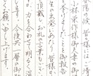 女性限定※手紙やお礼状などの文章を作り代筆致します 大人の言葉で文章をお作りし尚且つ美しい女性文字で仕上げます！ イメージ1