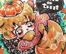 あなただけの肖像画をお描きします☆ます 白黒バストアップ単体線画イラスト(カラーも可能) イメージ6