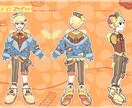 Vtuber様向け/衣装をお仕立ていたします 男女問わず、華やかでキラキラしたステージ衣装をデザイン！ イメージ2