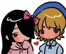 夢絵、アイコンなど描きます 可愛いデフォルメ絵柄で目を引き寄せるイラスト描きます！ イメージ1