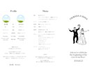 シンプルでモダンな三つ折りパンフレット作れます シンプルだけど”自分たちらしい”デザインを...♡ イメージ1