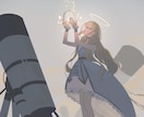 SNS用の繊細なイラストを描きます 一枚絵、立ち絵なども受け付けております！ イメージ7