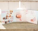 0歳の誕生日記念！生まれた記念のアルバムつくります エコー写真、思い出の写真、等身大写真で家宝を作ります イメージ3