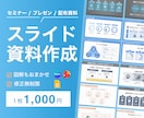 ひと目で伝わる！スライド資料作ります 【セミナー、プレゼン、配布資料に】図解入りスライド イメージ1