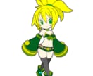 ミニキャラ（女の子）１０キャラデザ分となっています ミニキャラ×ファンタジー×女の子です。格安で販売中！ イメージ3