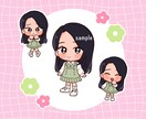 商用利用可⭐︎かわいいミニキャライラスト制作します アイコンやグッズの制作などに！お気軽にご相談ください！ イメージ3