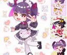 細部もしっかり！デフォルメちびキャラクター描きます 細部までしっかり！デフォルメ・ミニ・ちびキャラクター描きます イメージ3