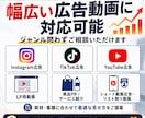 クリック率・成果特化型の広告動画を作成〜編集します 大手実績あり！初依頼でも安心できるよう予算に合わせて動画制作 イメージ6