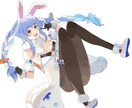 かわいい女のイラスト描きます イラストクオリティの可愛さと安さの両立 イメージ1