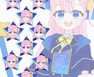 歌ってみたや、IRIAMに!かわいい立ち絵描きます デザイン持ち込みOK!最速10日で納品します。 イメージ2