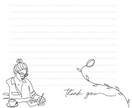 心が疲れたあなたへ、お手紙書きます いつもがんばっているあなたへ、心を込めたメッセージを イメージ1