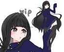 立ち絵〜1枚絵までイラスト描きます 配信アプリの立ち絵、YouTubeのサムネイルなどに使用可能 イメージ5