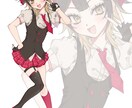 イラスト作成します 可愛い女の子お描きします！透明感のある塗りが得意です！ イメージ2