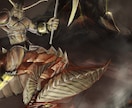 洋ファンタジー風の厚塗りイラスト描きます 重厚・闇・ドラゴン・モンスター・デーモン等 イメージ5