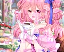 イラスト１枚絵描きます 夢絵、オリジナルなどの１枚絵描かせていただきます！ イメージ4