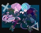 商用OK！絵本のようなポップなイラストお描きします アイコンやサムネ、グッズなどに！ イメージ10