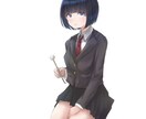 美少女の【繊細】で【美しい】な絵を低価格で描きます 美少女の繊細で綺麗なイラストをできるだけ低価格で提供します イメージ10