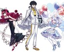 簡易イラストを制作します 少年少女達を描くのが得意です！ イメージ5