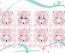 立ち絵＋高可動Live2Dモデリングまで制作します ガチ恋距離、ミニキャラ化、高可動域対応可能です！ イメージ3