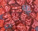 個性・高級感のあるお肉のイラストを描きます 焼肉店・肉料理店の空間を彩る、油絵ならではの質感と高級感を イメージ5