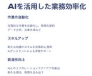 AI活用して業務効率化！プロンプトの作り方教えます AI技術で作業を効率化し、スキルアップを目指しましょう！ イメージ4