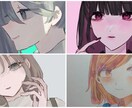 ゆめかわ、儚げな女の子をイラスト描きます 夢絵、3L、コテキャなんでも◎アイコン、ヘッダー、サムネに！ イメージ1