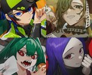 アイコン向け！顔面アップイラスト描きます 質感に拘ったキャラクターイラスト作成 子供から大人まで対応 イメージ2