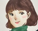 似顔絵描きます ぬくもりあるイラスト。アイコンや贈り物などに！ イメージ1