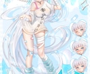 表情差分1つ無料✨✨可愛いイラスト全般お描きします サムネ・1枚絵・アイコン・立ち絵・ファンアートなど描きます♡ イメージ3