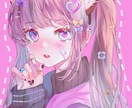 SNS用アイコン等制作します ✿.綺麗可愛い透明感あるイラストならお任せください イメージ2