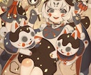 和風・レトロなイラスト描きます 昔懐かしいレトロな雰囲気のイラスト依頼を承っております イメージ3