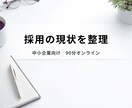 採用がうまくいかない理由を整理しますます 採用戦略・採用設計の方向性を整理するコンサル相談 イメージ1