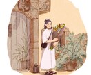 絵本のように暖かいイラストを作成します 人物や動物も◎優しい雰囲気が好きな方に。お気軽にどうぞ〜 イメージ6