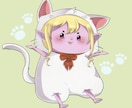 あなたの好きな何かを着ぐるみ×ミニキャラにします 食べ物や動物がミニ着ぐるみに大変身！商用､イメージキャラにも イメージ3