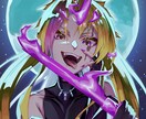立ち絵、一枚絵のイラストを制作いたします 見た人に衝撃を与えるようなイラストが欲しい方へ イメージ1