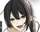 snsアイコン/1枚絵/サムネイルなどを描きます 暗い雰囲気のイラストが得意です！ イメージ2
