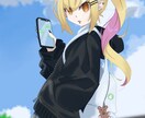 イラストを描きます キャラクターデザインやオリジナルキャラクター二次創作します イメージ9