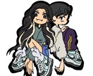 似顔絵オーダー承ります アイコンや待ち受け用も可能です！データか印刷か選べます！ イメージ9