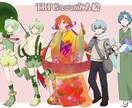 キャラクターイラストの作成をします 全身・バストアップ・表情差分などご相談ください！ イメージ1